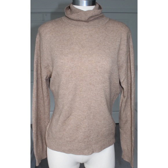 Cashmere Turtle-neck Sweater - Picture 1 of 5